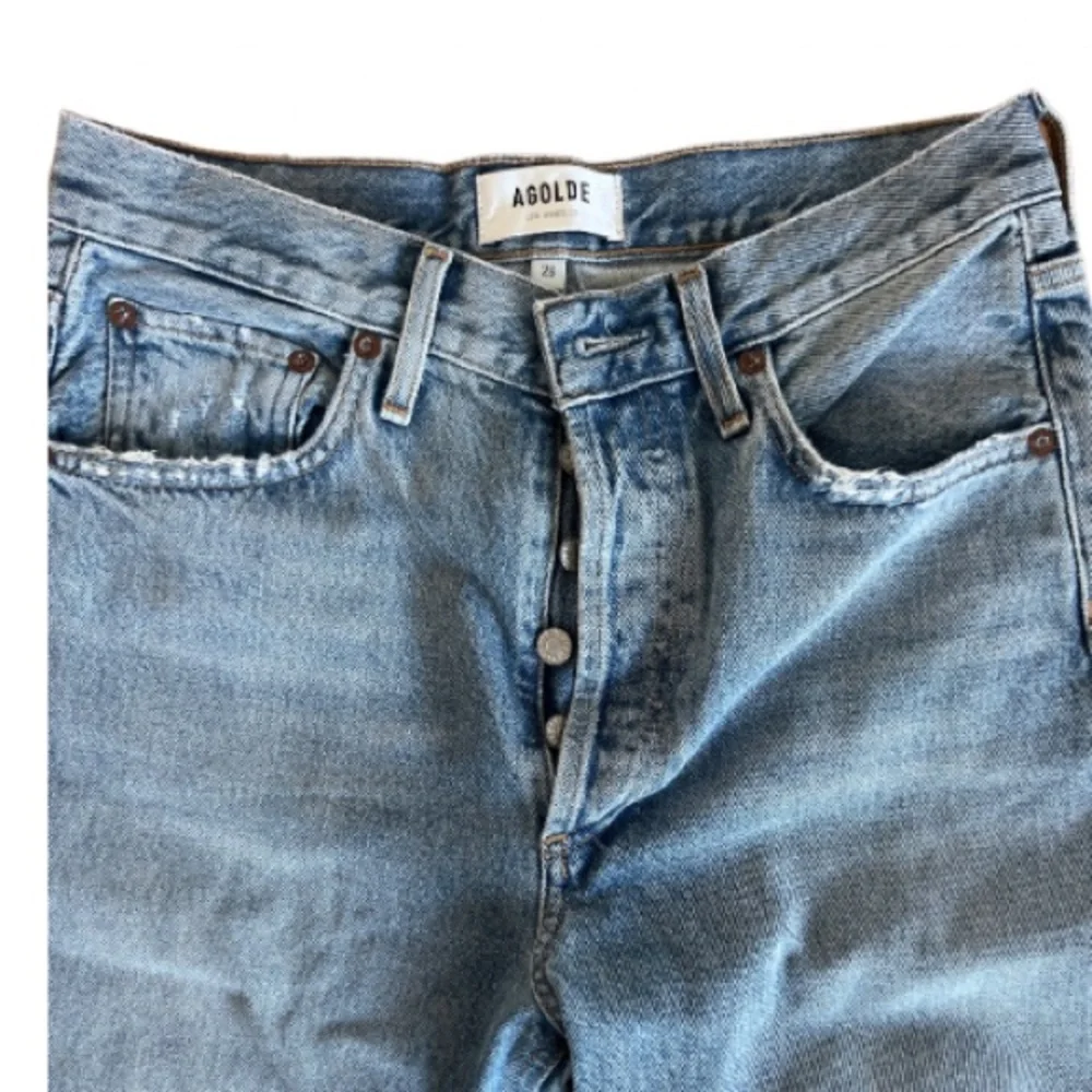 Agolde Riley High Rise Crop 26 - Picture 7 of 8